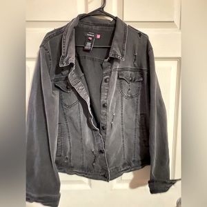 Torrid black jean jacket
